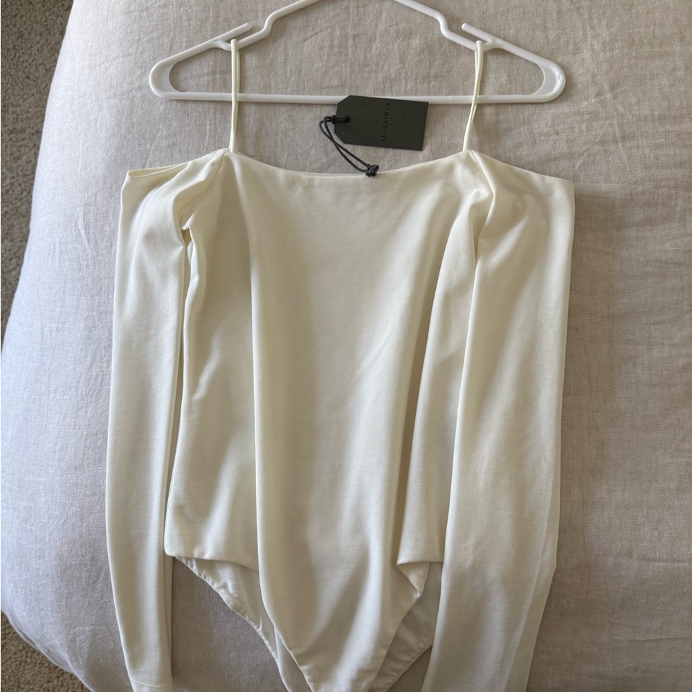 Nordstrom ALL SAINTS Cream Bodysuit for Women